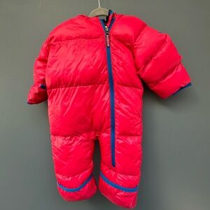 Columbia Hot Pink Kids One Piece Snowsuit 6-12 months